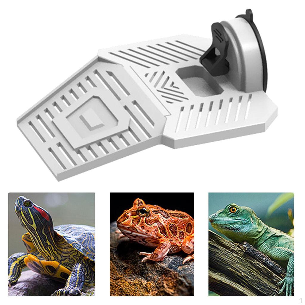 Turtle Basking Detachable Ramp Reptile Terrace for Frog Aquarium Water Tank Fish