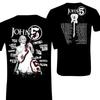 2 стороны John 5 - Футболка Tour 2024 Черная Унисекс S-5XL 1J0273 Унисекс Футболка