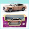 Simulation Alloy Hong Qi Luxury Sedan Model Toy With Sound And Light Functions