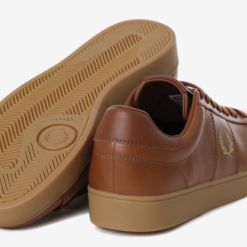 Fred Perry Мужские кожаные кроссовки Sfpm2314334 448