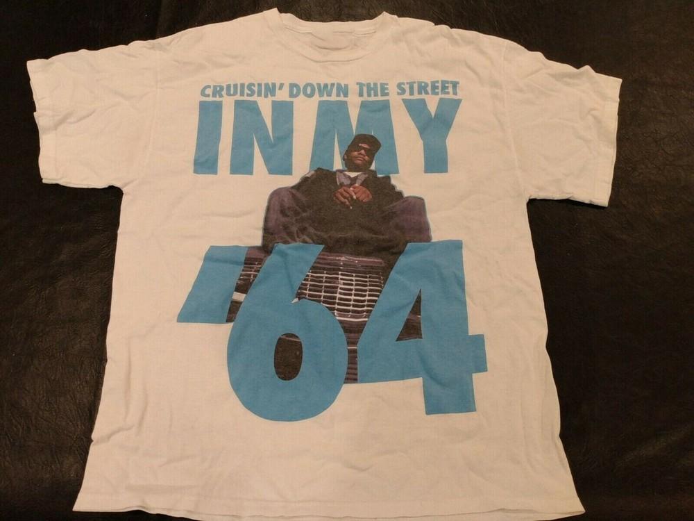 Моя 64 EAZY E Футболка с коротким рукавом Классическая Белая Унисекс S-234XL Унисекс Футболка