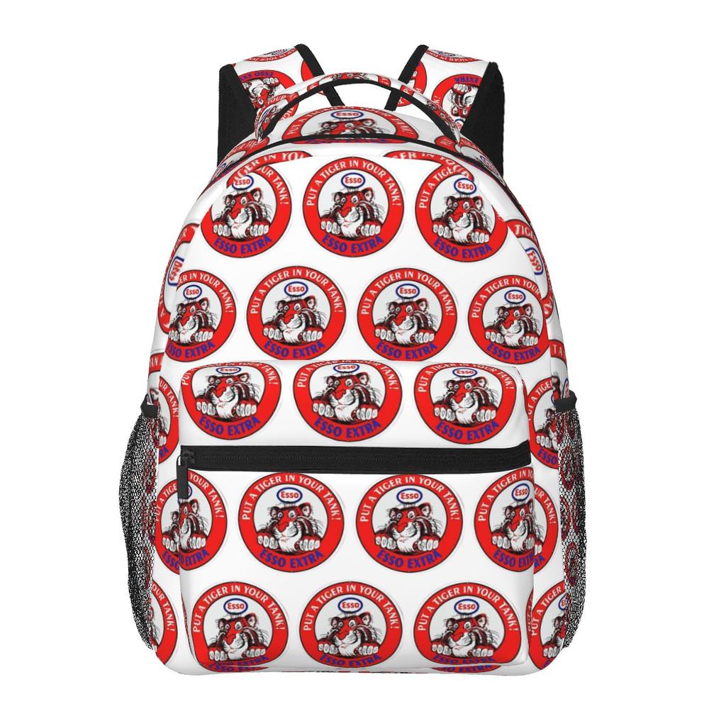Esso Моторное Масло Школьный Рюкзак Школьная Сумка Туристический Daypack для Мужчин Женщин Модный Книжный Рюкзак Наплечные Сумки