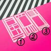 1/2/3 Sets Handmade Flexible Record Template DIY Scrapbooking Dot Grid Journals Planner Flexible Drawing Checklist Stencils Tools