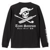 Девочки Panzer Final Chapter Shark Team Rib Long Sleeve Black M Size & T Shirt
