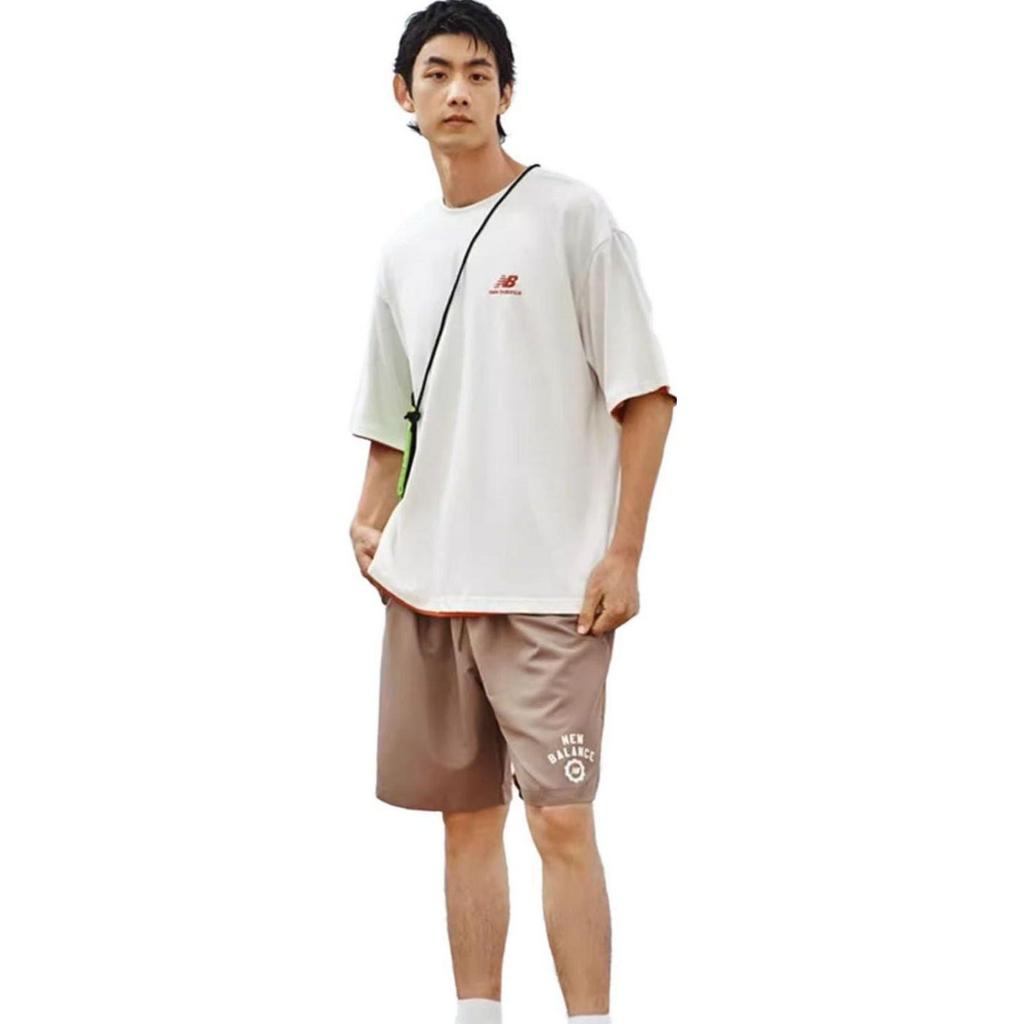 New Balance Футболка мужская Хаки AMT32363-CIC