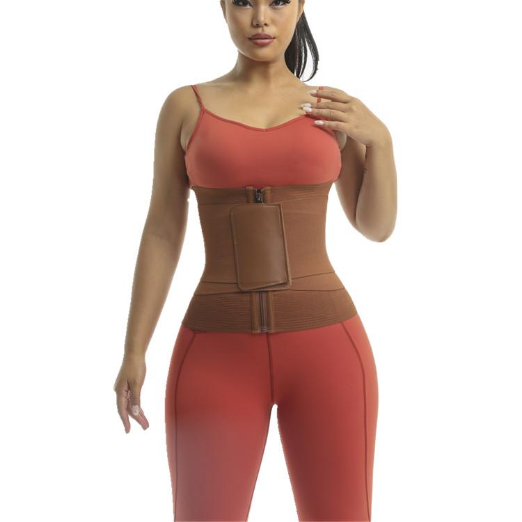 OEM/ODM Adjustable Waist Trainer Trimmer Support Fitness Tummy Slim Belt Custom logo Breathe Waist Trainer