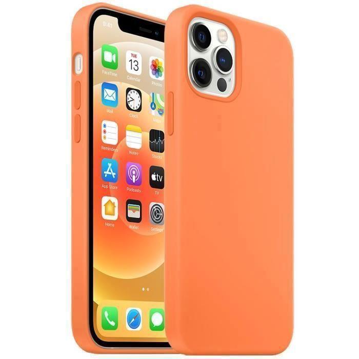 Coque de Protection - E.F.CONNECTION - pour iPhone 12 Pro Max - TPU Premium - Antichoc - Anti-dérapante