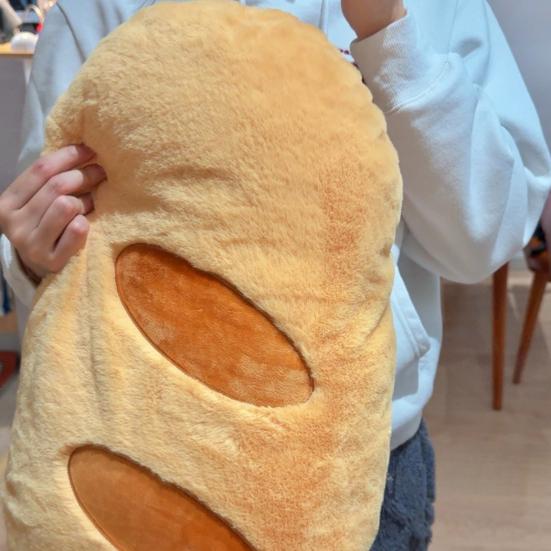 Подушка-багет Мягкая плюшевая игрушка в виде хлеба Забавная подушка в форме багета Рождественский подарок для девочек и мальчиков Для использования на диване, кровати