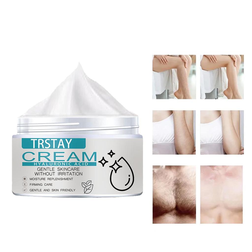 Body Hair Removal Moisturizer That Brightens Skin Tone, Firms Skin and Reduces Dullness