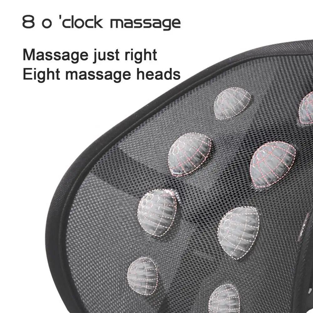 Mesh Car Lumbar Support Breathable Auto Pad Cushion Washable Lumbar Seat Pillow Summer