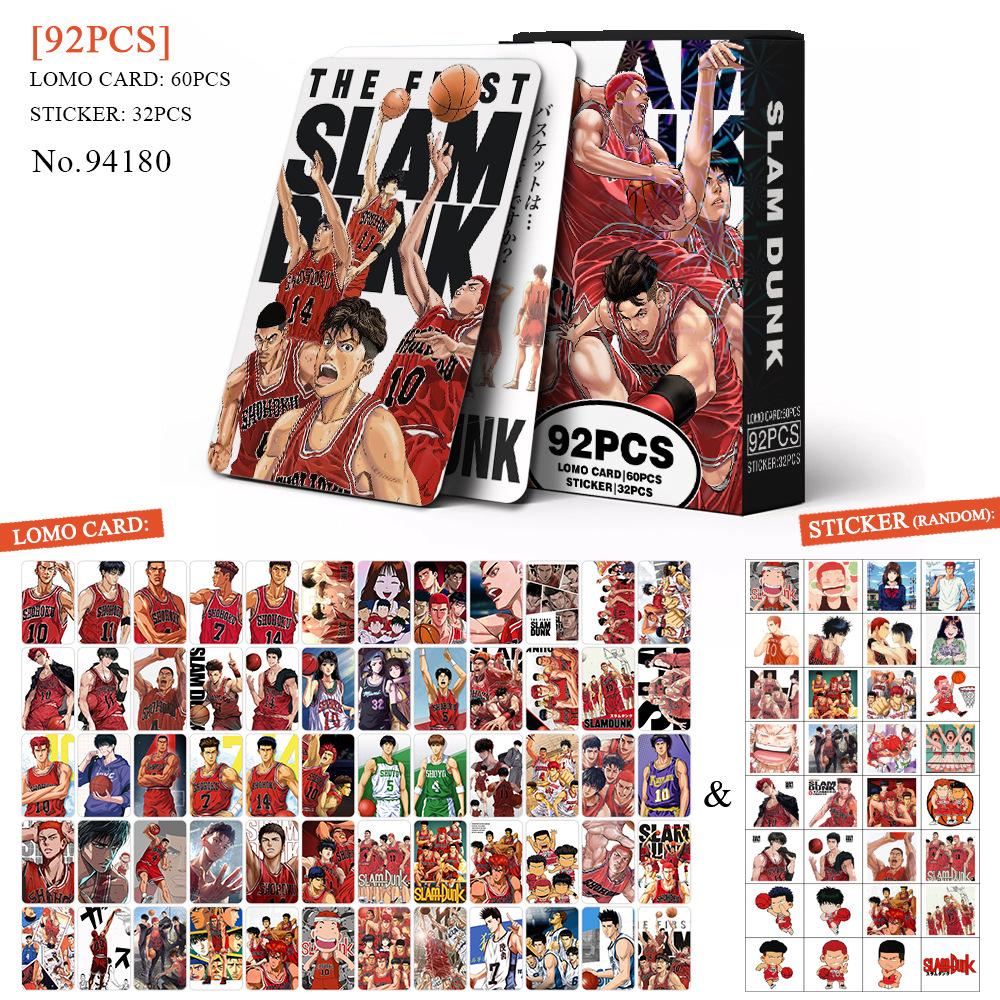 92 шт./набор Аниме SLAMDUNK Карточки Ломо с Открытками Сообщениями Фото Коллекция Подарок на День Рождения