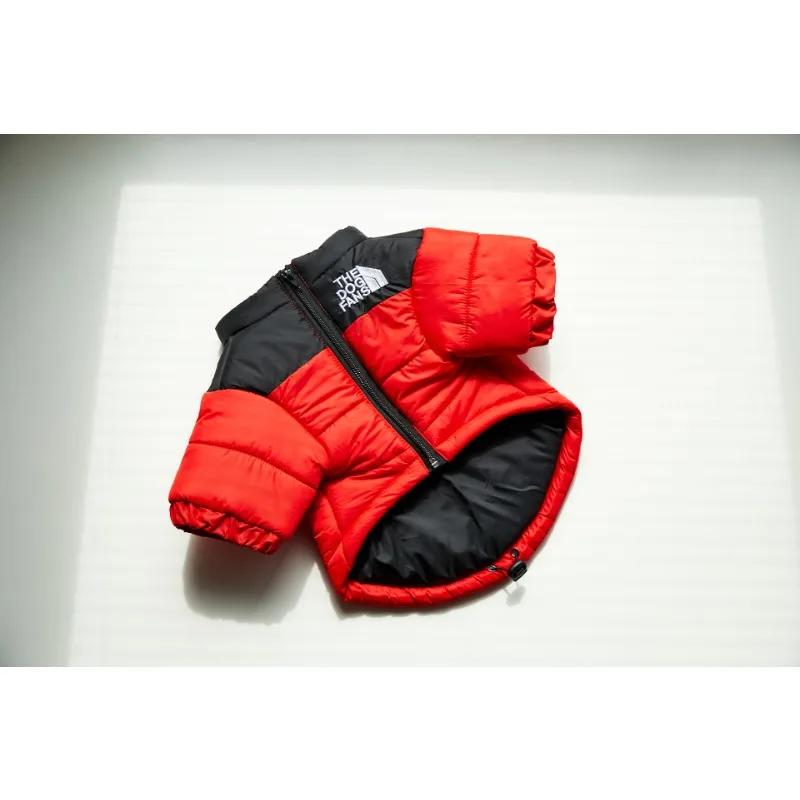 Large Winter Pet Dog Clothes French Bulldog Puppy Warm Windproof Jacket Medium Dog Coat Waterproof Cotton Jacket Polyester Comfortable Pet Outfits