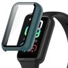 Чехол-защитное стекло 2в1 для Huami Amazfit band 7 Smart Полный защитный чехол Бампер Крышка Корпус Закаленная пленка Жесткий край