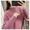 Женский шерстяной свитер Толстый Теплый Вязаный кардиган Свободного кроя Осень Зима Повседневная верхняя одежда