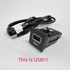 Для VW Golf 6 Jetta 5 MK5 Scirocco 06-12 QC3.0 Type C PD USB Быстрая автомобильная розетка-зарядное устройство Неразрушающая замена жгута проводов 12 В/24 В