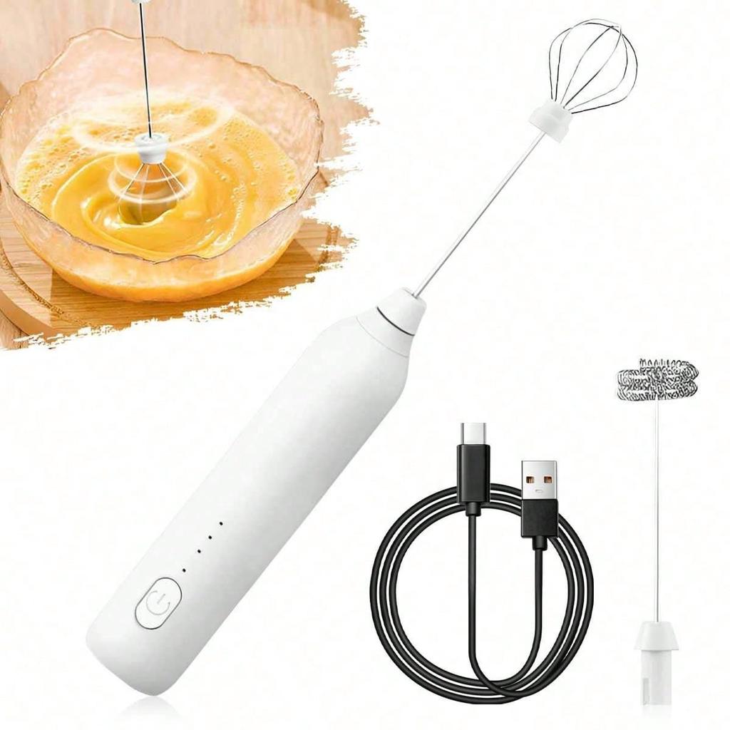 Handheld Electric Milk Frother and Egg Beater, Coffee Blender, Home Baking & Coffee Stirrer