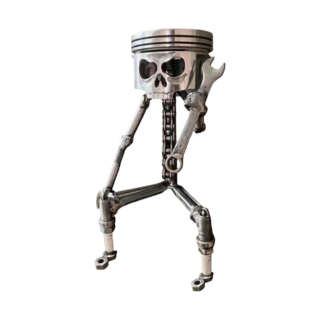 Поршневая скульптура для лица, украшение из смолы в виде шестерни, украшение для дома для автолюбителей