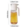 Leakproof 2 in1 Oil Sprayer Food Grade Glass Sauce Seasoning Container Oil Spray Bottle  Air Fryer