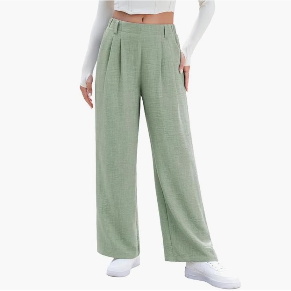 Women's Fashion Solid Color Casual Pants