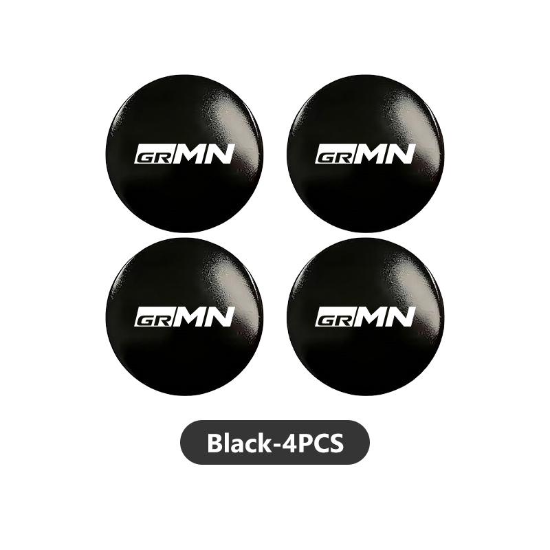 YDEM7 56mm 4pcs Car Wheel Center Hub Cap Badge Logo Sticker For Toyota Supra Aygo Prado RAV4 Hilux Yaris Corolla 4Runner