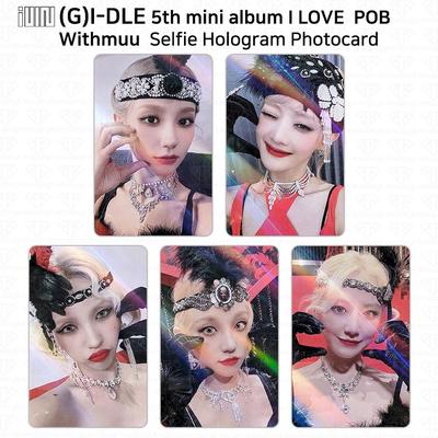G-IDLE IDLE 5-й мини-альбом I Love POB Фотокарточка Withmuu KPOP K-POP