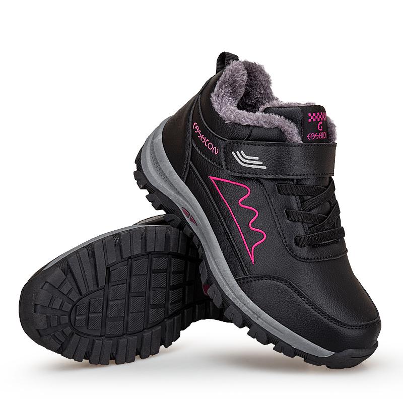 Осенне-зимняя мужская теплая хлопковая обувь Ppel, уличная нескользящая хлопковая обувь большого размера для пожилых людей