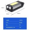 Суперяркий рабочий свет COB LED Лампа для мастерской Рабочая лампа USB Перезаряжаемый фонарик Портативный фонарь с кронштейнами