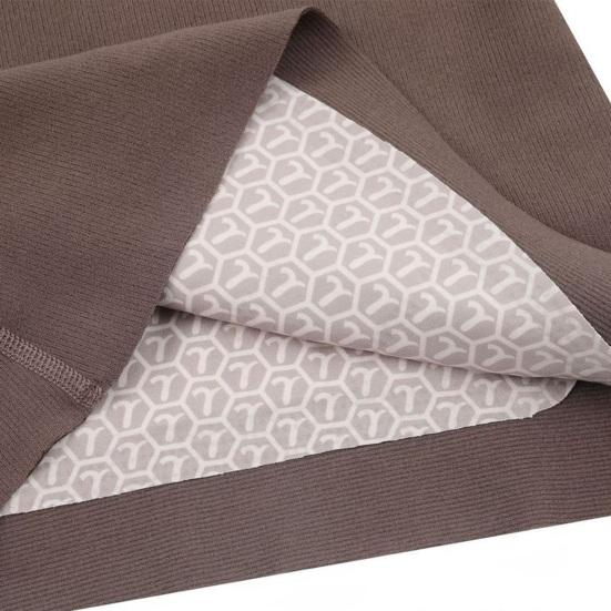 Women Thermal Tops Solid Color V-Neck Long Sleeve Velvet Lining Seamless Elastic Bottom Tops Winter Thermal Blouse