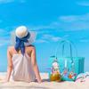 3PCS Beach Ready Kit Includes Portable Hook Convenient Key Chain Carabiner And Cup Holder For Stress Free Ocean Visits