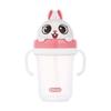 Edison Friends Spill-proof Three-dimensional Straw Cup 2 300ml, Rabbit Raney, 1 Piece