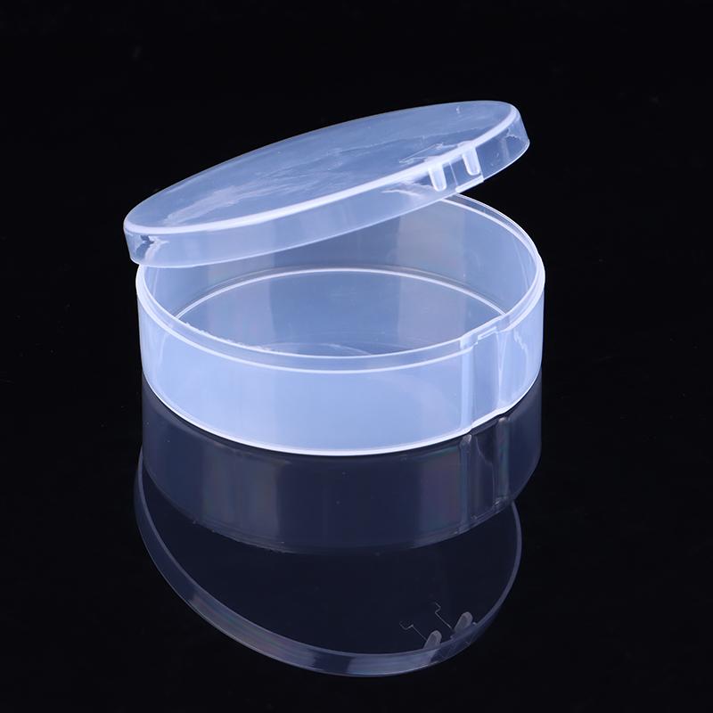 Чехол для пуховки Cpb Круглая прозрачная косметичка Портативные дорожные косметички Чехол для хранения косметических кистей