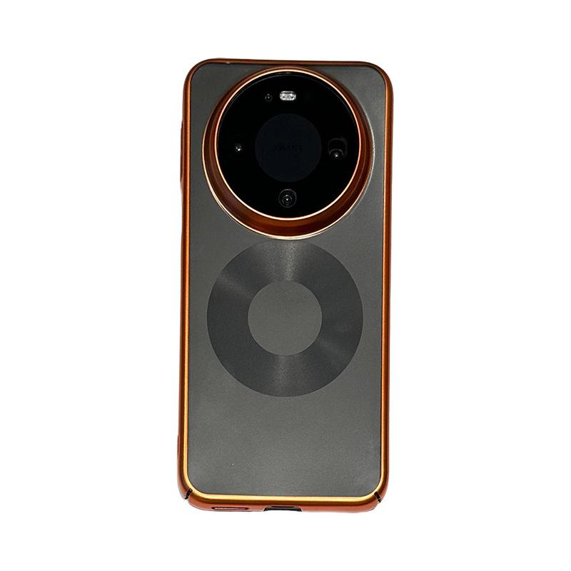 Применимо к Huawei Mate80ProMax гальванизированная матовая кожа 70air металлическая текстура ультратонкий теплоотводящий чехол для мобильного телефона