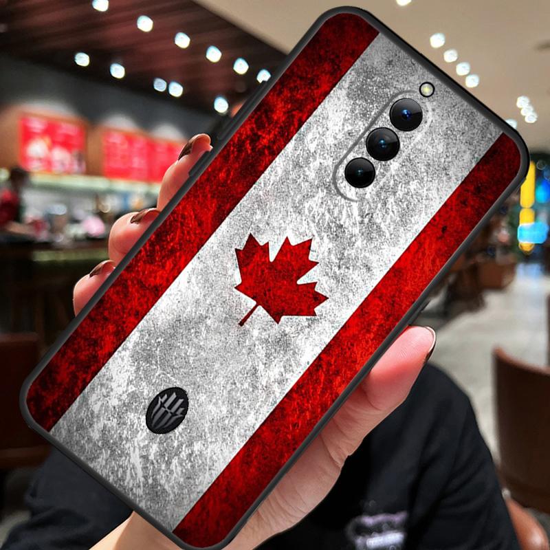 Canada Canadian Flag Case For ZTE Nubia Red Magic 11 10 8 9 8S 9S 10S Pro Plus 10 Air 5G 6R 6 7 6S 7S Pro Cover