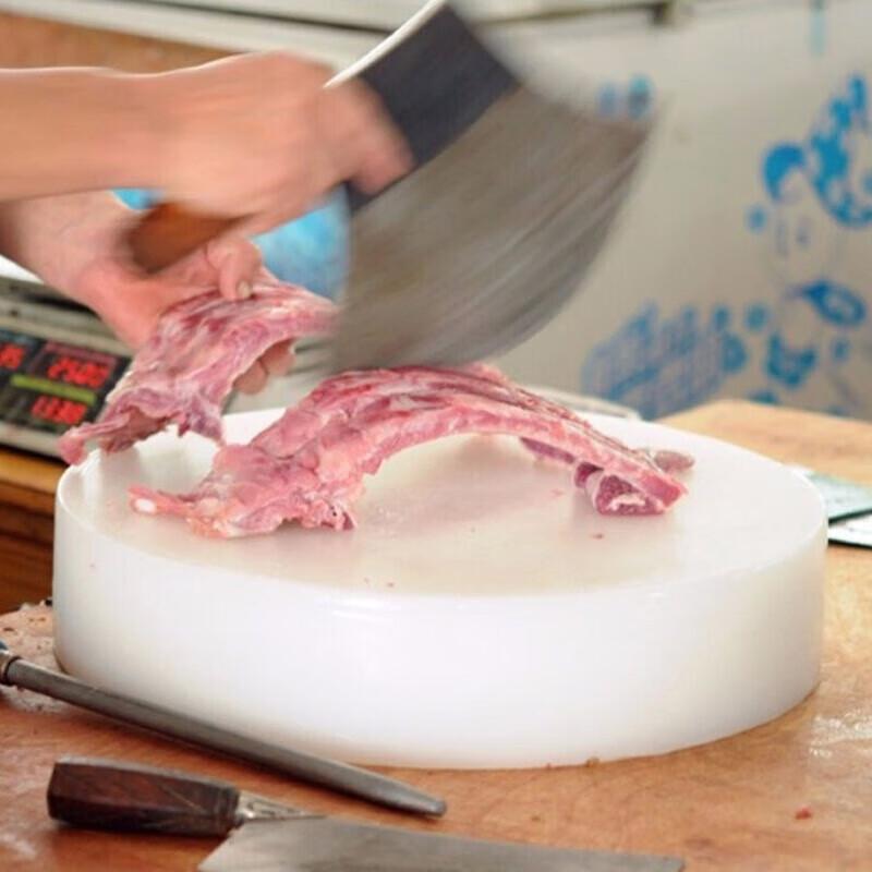 Круглая многослойная утолщенная пластиковая разделочная доска PE Shuchu