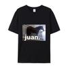 Juan Stands On The Damp Balcony Meme Meme T-shirt Fashion Shirt Print Short-sleeved Cross-border E-commerce Supply