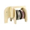 Wooden Dispenser for Masking Tape Elephant 11.5 Cm