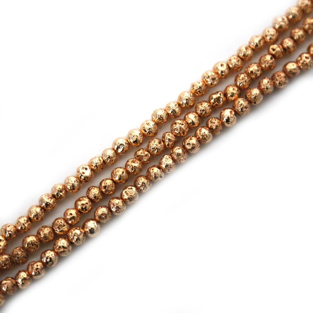 Натуральный лавовый камень круглые гематитовые бусины для рукоделия 4, 6, 8, 10 мм, изготовление ювелирных изделий