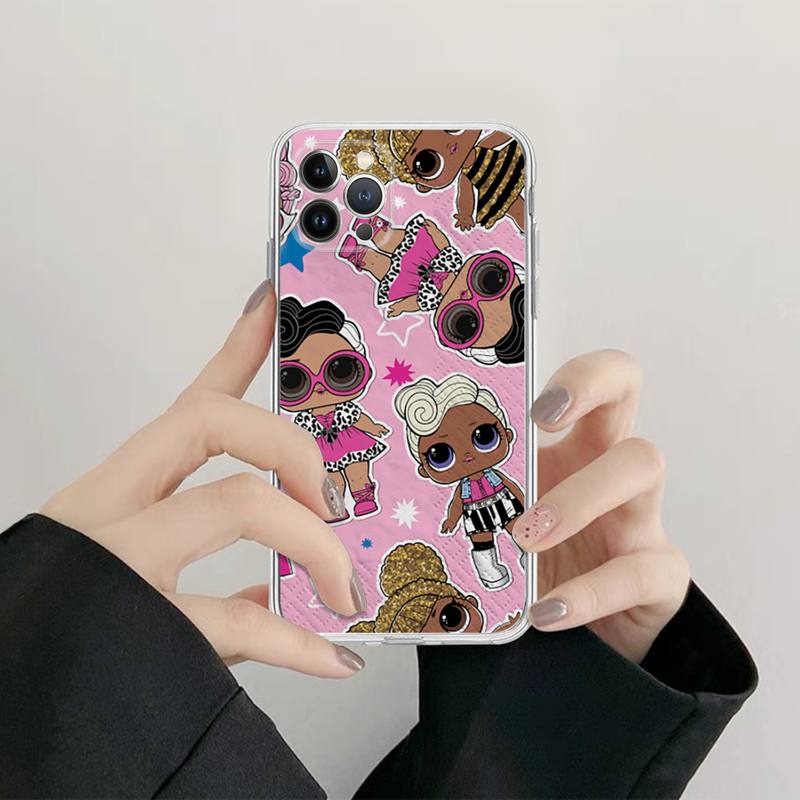 Прекрасный телефон с мягкой анимацией для Iphone XS Pro 6 XR 11 Mini X 6s 14 8 13 Max 7 12 Plus, мягкий прямой силиконовый чехол из ТПУ