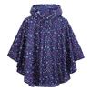 Дождевик для милого дождя Дождевик для мальчиков [Iikuru] Детский, Дождевая одежда, Детская экипировка, Для девочек, Дождевик, Пончо, (синий (Звезды), M)