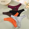 Женские стринги из мягкого хлопка, стринги, нижнее белье, сексуальное нижнее белье с низкой посадкой и Т-образной спинкой, удобные трусики для девочек S-XL