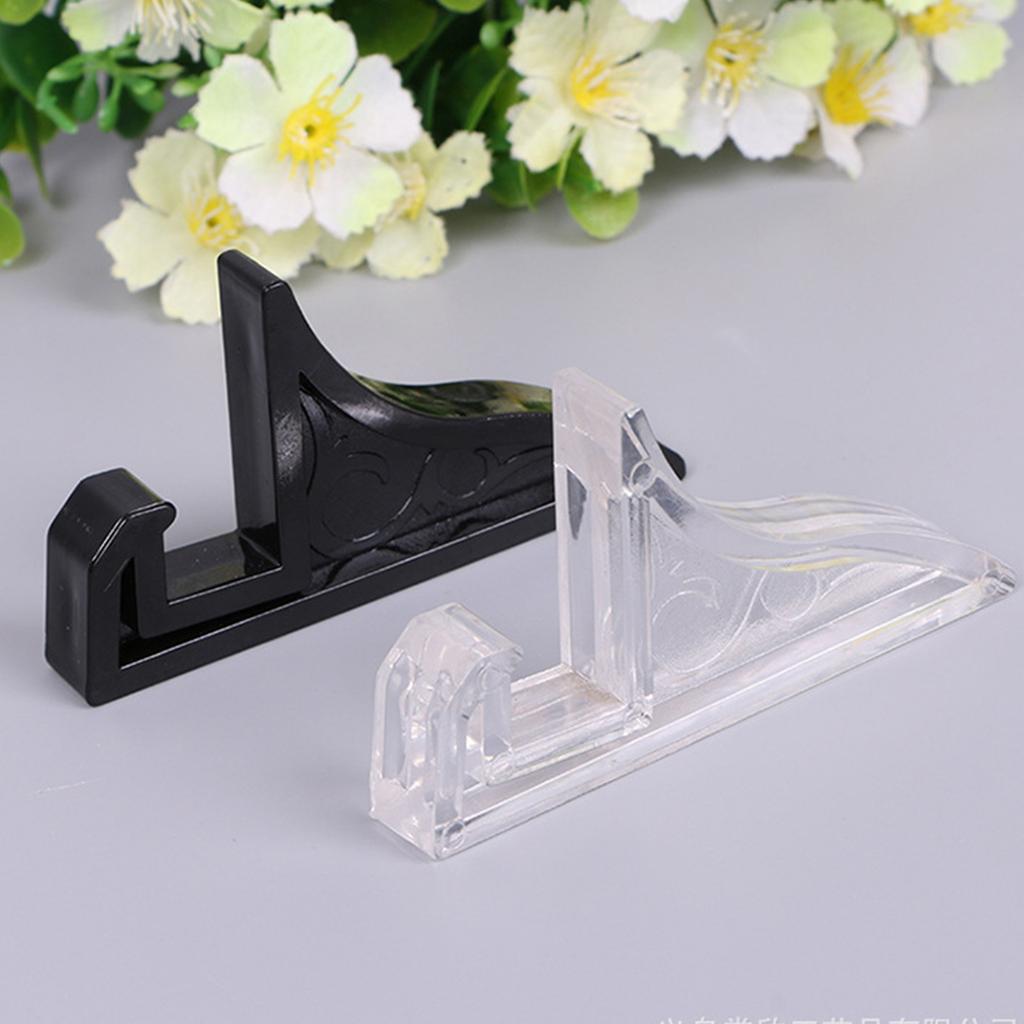 Удобная подставка для рамы Универсальная подставка для демонстрации рамы Пластиковые мольберты Держатель для тарелок для фотографов и художников