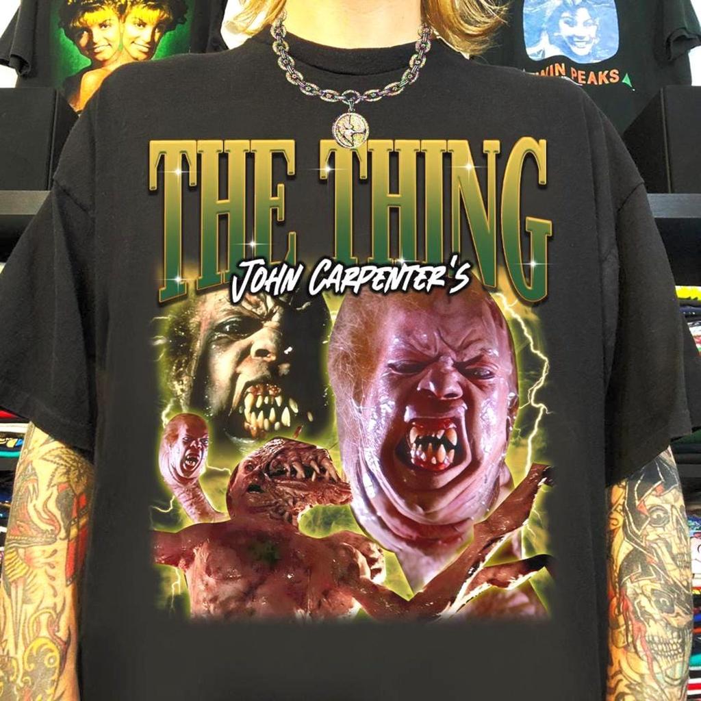 The Thing Movie Shirt - 80s Halloween Horror Tshirt,John Carpenter Shirt,Kurt Russell,Dr Blair