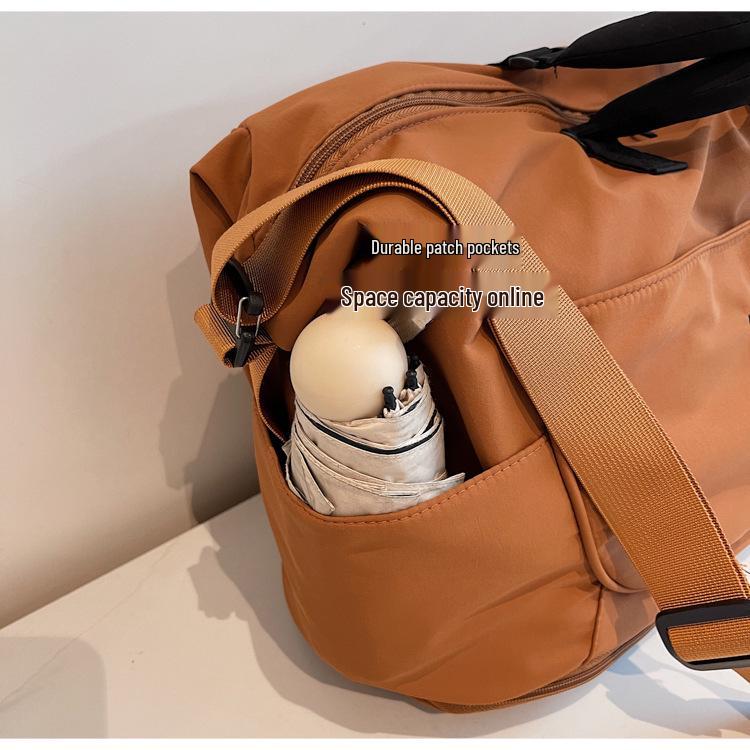 Вместительная дорожная сумка-трансформер — легкая сумка через плечо для деловых поездок и спортзала.