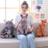 Очаровательная 3D Плюшевая Кукла-Кот Подушка на Диван для Декора Дома и Подарков