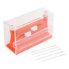 Multifunctional Needle Threaders Double Hole Design 2.6x4.4x7.2cm1.0x1.7x2.8in Plastic Embroidery