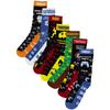Floso Mens Video Game Items Socks (Pack of 7)