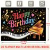 Party Backdrop Happy Birthday Birthday Photo Booth Background Front Door Decor