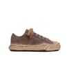 Maison Mihara Yasuhiro Hank Og Sole Mix Material Low-top Sneakers Brown