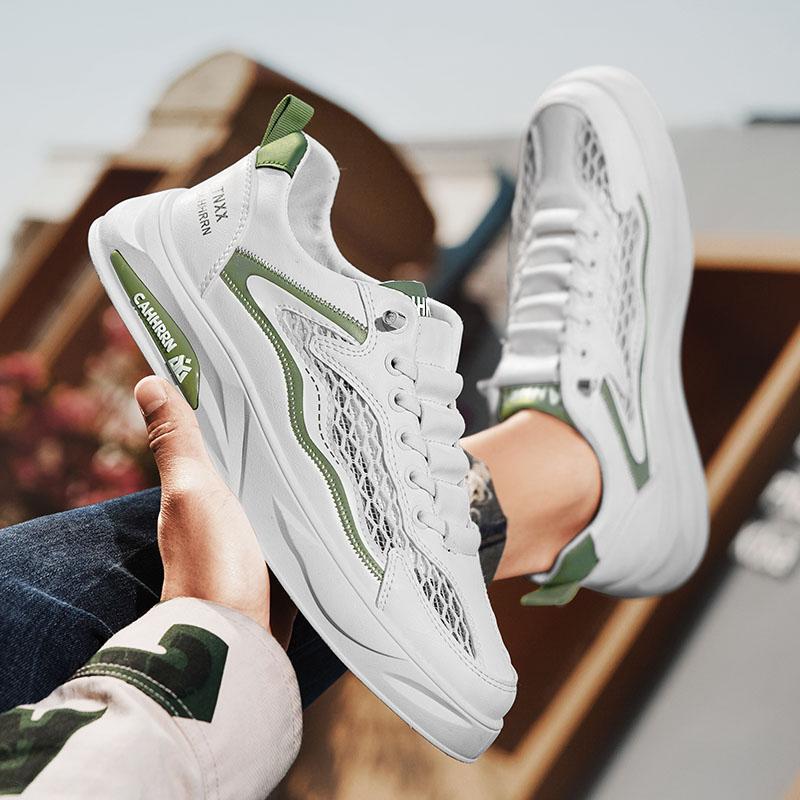 Модная сетчатая обувь для мужчин, летние кроссовки, повседневная дышащая обувь для улицы, для бега, тенниса, роскошная платформа, спортивная, для пеших прогулок, дизайнерские лоферы