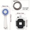 USB Rechargeable Camping Electric Shower Head Portable Handheld Shower Pump  RV